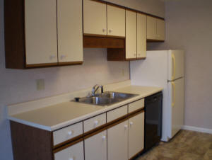 Kitchen sink side